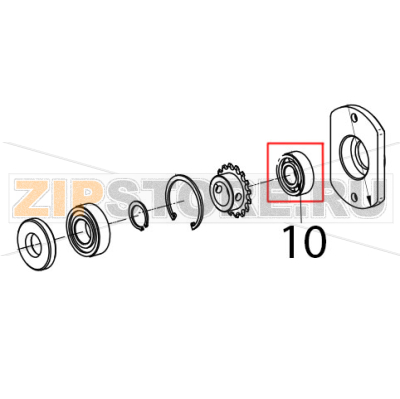 Cuscinetto 6202 2RS NSK-NTN Fimar PF40E Cuscinetto 6202 2RS NSK-NTN Fimar PF40EЗапчасть на деталировке под номером: 10