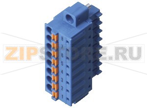 Аксессуар Terminal Block LB9115A Pepperl+Fuchs General specificationsNumber of pins8Electrical specificationsRated voltage160 VRated current8 AMechanical specificationsCore cross-section0.14 ... 1.5 mm2HousingblueMassapprox. 5 gDimensions(W x H x D) 40.9 mm x 12.4 mm x 20.8 mmConstruction typespring terminal