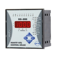 Контроллер коэффициента мощности однофазный, 6 ступеней Entes RG-8BS-96