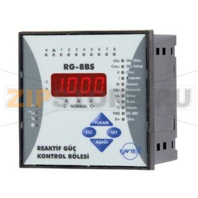 Контроллер коэффициента мощности однофазный, 6 ступеней Entes RG-8BS-96 