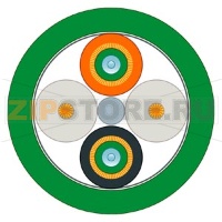 FO Trailing Cable 50/125, pre-assembled with 2x LC duplex connectors, length 5 m Siemens 6XV1873-5CH50