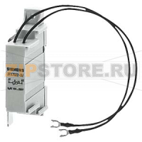 ПОДАВИТЕЛЬ ПОМЕХ RC-ЭЛЕМЕНТ ДЛЯ ЗАЩЕЛКИВАНИЯ НА AC 24 ДO 48V/DC 24 ДO 70V ДЛЯ КОНТАКТОРОВ РАЗМЕР 8 ДO 12, AC РАБОТА РАЗМЕР 3 ДO 6, DC РАБОТА Siemens 3TX7522-3R