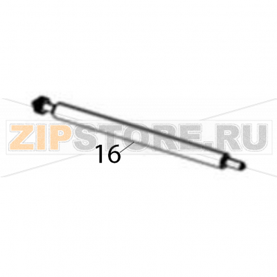 Assy platen roller Sato PV4 Assy platen roller Sato PV4Запчасть на деталировке под номером: 16Название запчасти на английском языке: Assy platen roller Sato PV4.