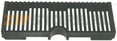 GRIGLIA NERA 152x64 mm 