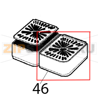 Drip tray Ugolini Arctic Compact 8/4 Drip tray Ugolini Arctic Compact 8/4Запчасть на деталировке под номером: 46