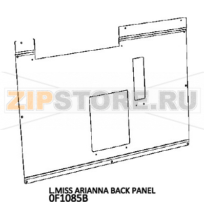 L.Miss Arianna back panel Unox XFT 133 L.Miss Arianna back panel Unox XFT 133Запчасть на деталировке под номером: 104Название запчасти на английском языке: L.Miss Arianna back panel Unox XFT 133