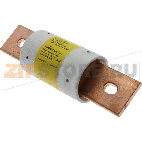 Предохранитель, 300 A, AC 600 В, DC 450 В, 200 кА, 54x181 мм, J, UL, CSA Eaton DRIVE FUSE 