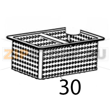 Filtro a cassetto Silanos NE1300 Filtro a cassetto Silanos NE1300Запчасть на деталировке под номером: 30
