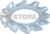 WASHER EXTERNAL TOOTHED M4