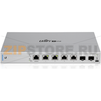 Коммутатор 40 Вт, 6 портов Ubiquiti US-XG-6POE 