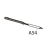 Movable sensor holder shaft Godex EZ-6300 plus