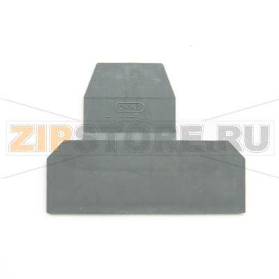 Пластина торцевая 2.5 мм, серая CHIKU D-RTB 4-2L 