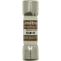 Предохранитель, 1.5 A, AC 600 В, DC 600 В, 10x38 мм, UL, CSA Eaton LIMITRON FAST ACTING FUSE