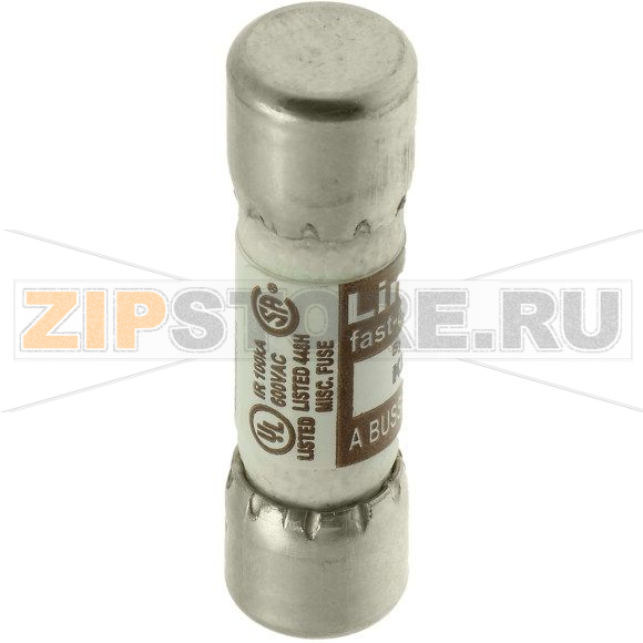 Предохранитель, 1.5 A, AC 600 В, DC 600 В, 10x38 мм, UL, CSA Eaton LIMITRON FAST ACTING FUSE 