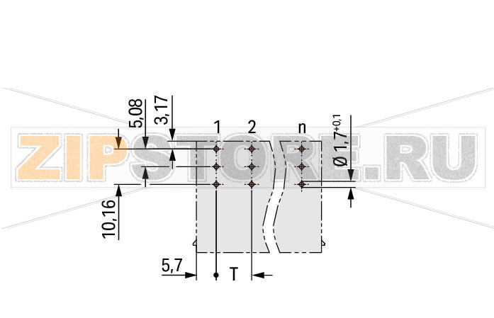 Вилка THT; 1.2 x 1.2 mm solder pin; прямые; 100% защита от неправильного подсоединения; Посеребренные контакты; Шаг контактов 10,16 мм; 4-пол.; светло-серые Wago 832-3644 Универсальное соединение для всех типов проводниковПростой зажим одножильных проводников и проводников с наконечником путем вставкиВстроенные тестовые порты для тестовых штекеров O 2 мм600 В к UL 1059 100% защита от неправильного подсоединенияВозможны варианты кодировки...