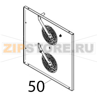 Deflettore aria 6T Piron PF1006_PI1 Deflettore aria 6T Piron PF1006_PI1Запчасть на деталировке под номером: 50