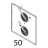 Deflettore aria 6T Piron PF1006_PI1