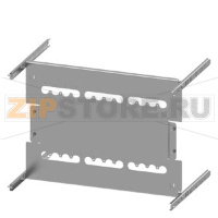 SIVACON S4 EBS SENTRON 3VA 3VA20 (100 A) 3-pole Upright mounting position Plug-in base, 8US setup Number of switches 3 Height 400 mm Width 600 mm Branch height 450 mm Siemens 8PQ6000-8BA38