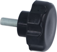 KNOB BLACK ø 59 mm PITCH M8