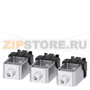 box terminal 3 units accessory for: 3VA5 250 Siemens 3VA9233-0JA12 