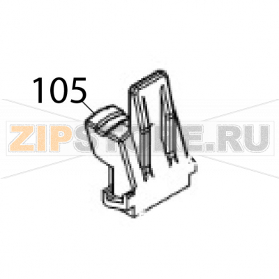 Flap pin B Sato CT408LX DT Flap pin B Sato CT408LX DTЗапчасть на деталировке под номером: 105Название запчасти на английском языке: Flap pin B Sato CT408LX DT.