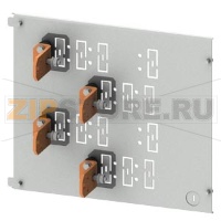 SIVACON S4 Cable connection form 3 VL630, 4-pole Height 350 mm plug-in/rotating, motorized operating mechanism, 8UC Siemens 8PQ6000-7BA50