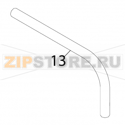 Black rubber pipe Ø 17*10 Fagor FI-80 Black rubber pipe Ø 17*10 Fagor FI-80Запчасть на деталировке под номером: 13Название запчасти Fagor на английском языке: Black rubber pipe Ø 17*10 FI-80.