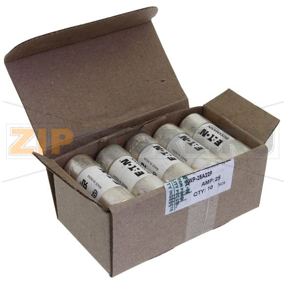 Предохранитель, 25 A, AC 700 В, 200 кА, 22x58 мм, aR, UL Eaton 25AMP 700V ac 22x58MM FERRULE 