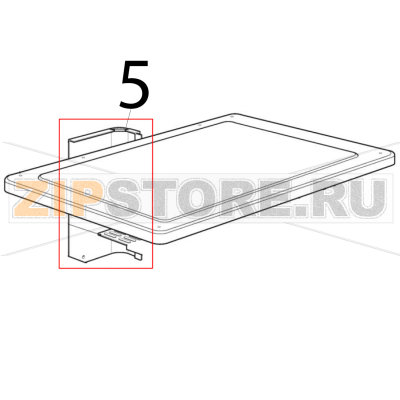 Corner panel, right Scotsman MAR 78 SPLIT Corner panel, right Scotsman MAR 78 SPLITЗапчасть на деталировке под номером: 5