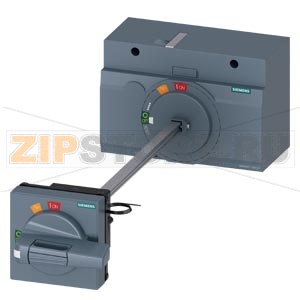 DOOR MOUNTED ROTARY OPERATOR STANDARD IEC IP65 WITH DOOR INTERLOCKING ILLUMINATION KIT 24 V DC ACCESSORY FOR: 3VA5/6 400/600 Siemens 3VA9447-0FK23 