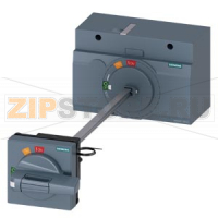 DOOR MOUNTED ROTARY OPERATOR STANDARD IEC IP65 WITH DOOR INTERLOCKING ILLUMINATION KIT 24 V DC ACCESSORY FOR: 3VA5/6 400/600 Siemens 3VA9447-0FK23