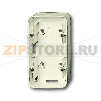 Коробка для открытого монтажа, двухместная, слоновая кость ABB 2CKA001799A0979