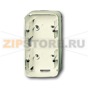 Коробка для открытого монтажа, двухместная, слоновая кость ABB 2CKA001799A0979 