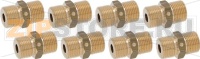 KIT RACCORDO 3/8"M 3/8"M INT M8 8 Pz