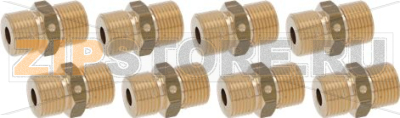 KIT RACCORDO 3/8&quot;M 3/8&quot;M INT M8 8 Pz 