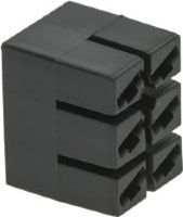 МОНТАЖНЫЙ БЛОК, ЧЕРНЫЙ 22X30 ММ