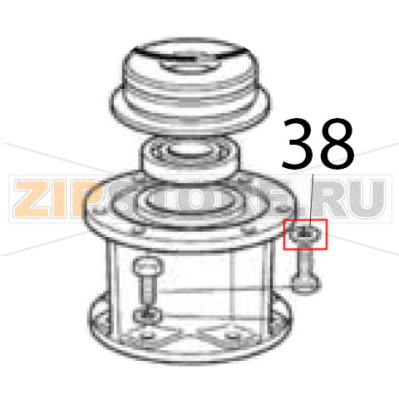Rondella Scotsman MF 46 AS Rondella Scotsman MF 46 ASЗапчасть на деталировке под номером: 38