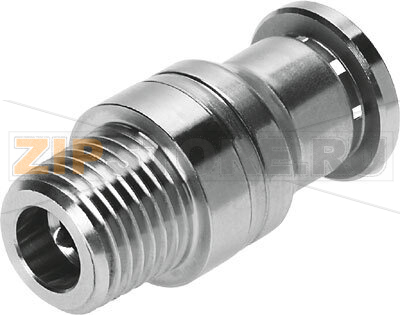 Штуцер с цанговым соединением Festo CRQS-3/8-10-I 
