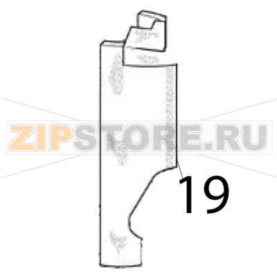 Ass. isolamento Scotsman MF 46 WS Ass. isolamento Scotsman MF 46 WSЗапчасть на деталировке под номером: 19
