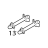 Locking support (long) LCBT-16S Toshiba TEC B-852-TS12-CN