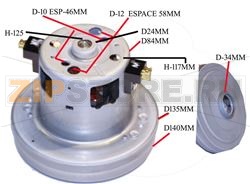 MOTEUR ASSEMBLE ** aspirateur ** 