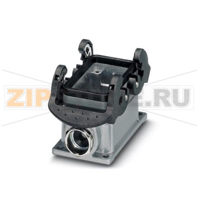 Приборный корпус с двумя защелками Phoenix Contact HC-B 10-SMQ-52/M2PG16 высота 52 мм, с резьбовым соединением, 2x Pg16.Минимальный заказ: 10 шт.Упаковка: 10 шт.