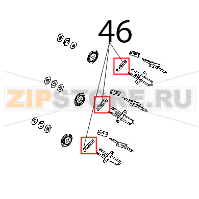 Guarn. PTFE and CARB, 70x22x0.8 sp.-c/fori 1999 Unox XBC 815G Guarn. PTFE and CARB, 70x22x0.8 sp.-c/fori 1999 Unox XBC 815GЗапчасть на деталировке под номером: 46