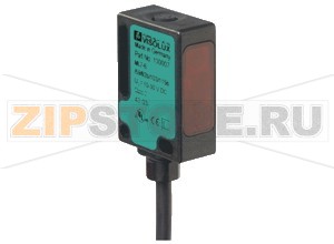Диффузный датчик Diffuse mode sensor  ML7-8-200/59/103/115 Pepperl+Fuchs Описание оборудованияDiffuse mode sensor, miniature design, 200 mm adjustable detection range, red light, dark on, PNP output, fixed cable