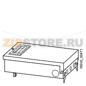 BD2-AK3X/GS00 TAP-OFF UNIT 125A / 1X 3POLE FU SE SOCKET GS00 Siemens BVP:203162 
