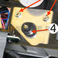 Motor, stepper and cable Zebra P310i