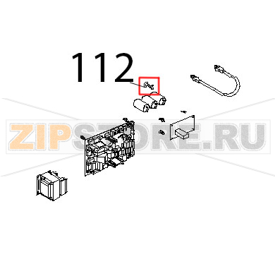 Clip twist lock diam. 10.2-12.7 mm Unox XBC 815G Clip twist lock diam. 10.2-12.7 mm Unox XBC 815GЗапчасть на деталировке под номером: 112