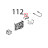 Clip twist lock diam. 10.2-12.7 mm Unox XBC 815G