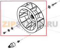 Fan wheel, diameter 350 mm P3 CONVOTHERM OES 10.10 