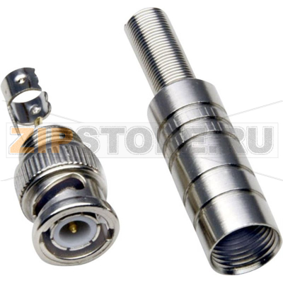 Разъем BNC, 50 Ом, 1 шт TRU Components 1579574 